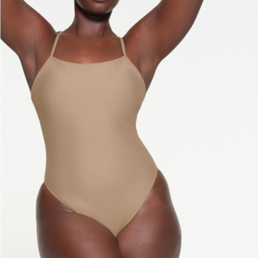 🏜️☀️🐫SKIMS Recycled Swim Cami One Piece Desert | 4X | NWT